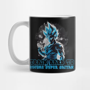 train hard to  become super saiyan Mug